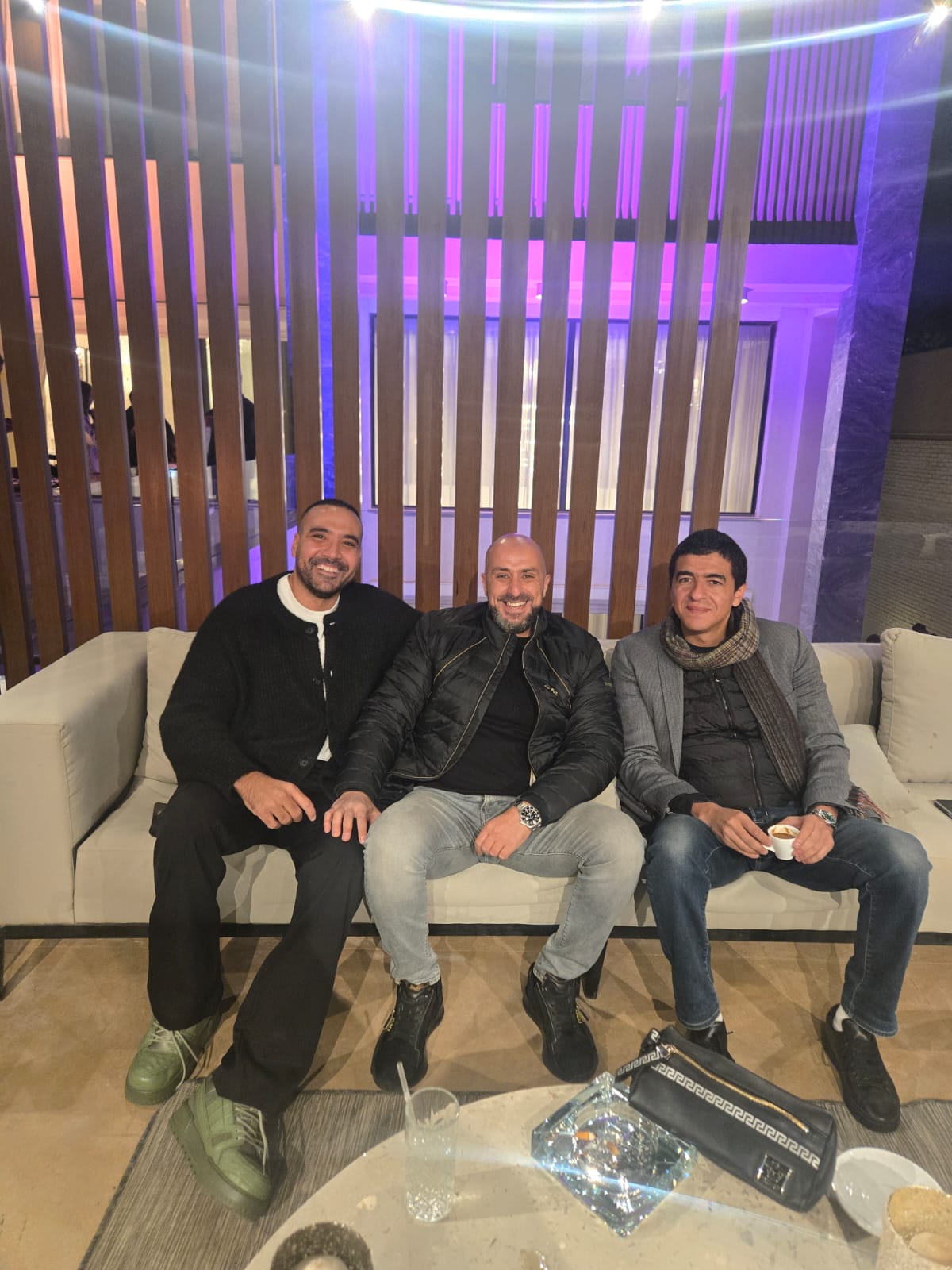 أحمد وهيب مع رجال أعمال - Ahmed Waheeb networking event