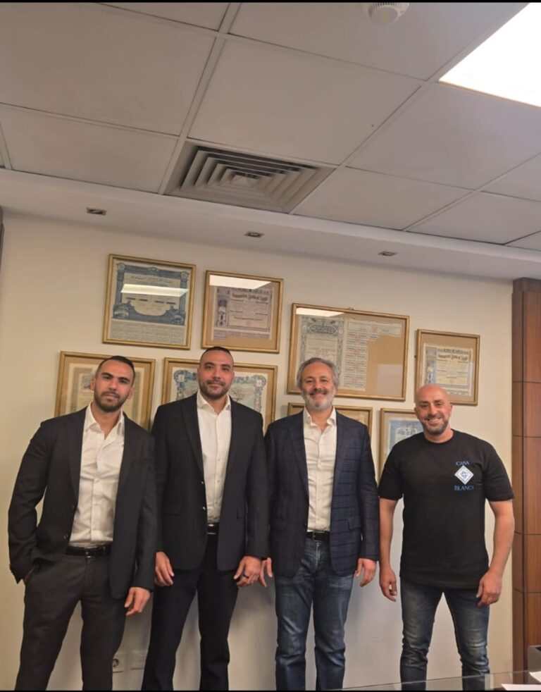 المهندس احمد وهيب برفقة م/ توفيق دياب و م/ عمر عباس و م/ ادهم عباس